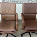 Before & After: Office Chairs Refinished by New Life Service Company of Dallas at www.newlifeservice.net