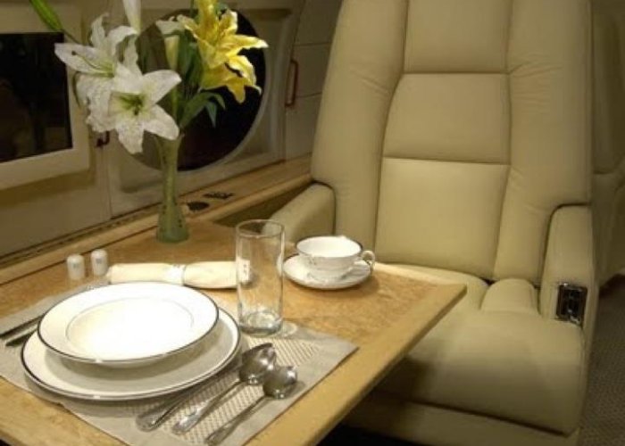 Aviation Interior Refinished by New Life Service Company of Dallas at www.newlifeservice.net
